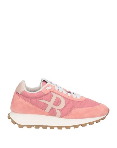 Ballantyne Woman Sneakers Pastel Pink Size 6 Soft Leather, Textile Fibers