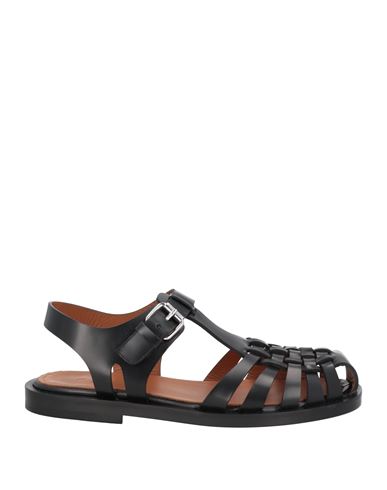 Marni Man Sandals Black Size 11 Soft Leather