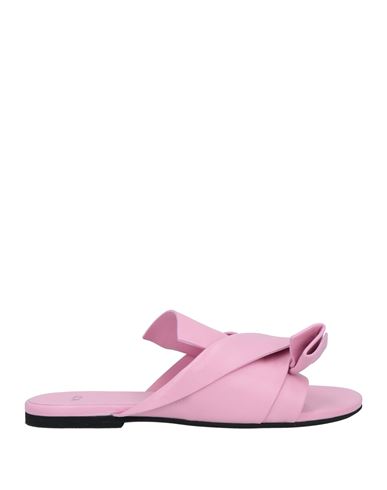 N°21 Woman Sandals Pink Size 10 Soft Leather