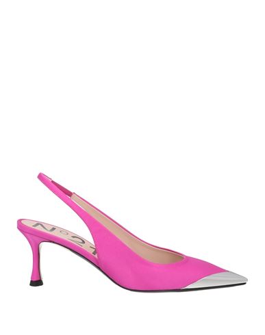 Shop N°21 Woman Pumps Fuchsia Size 8 Polyester In Pink