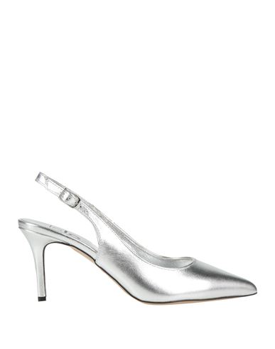 Islo Isabella Lorusso Woman Pumps Silver Size 10 Soft Leather