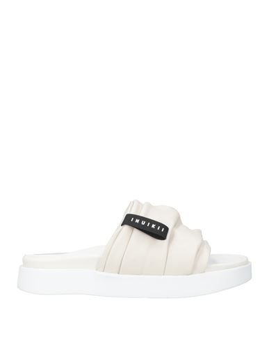 Inuikii Woman Sandals Off White Size 11 Soft Leather