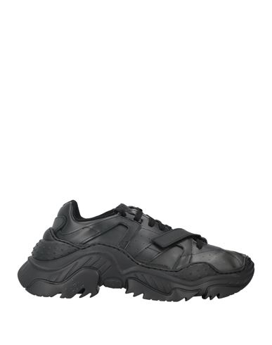 N°21 Man Sneakers Black Size 9 Textile Fibers, Rubber