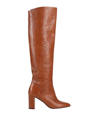 Momoní Woman Boot Camel Size 6 Soft Leather In Beige