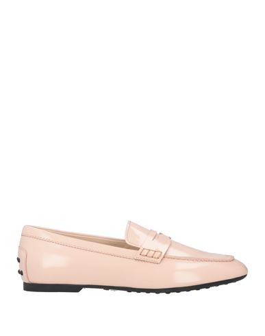Tod's Woman Loafers Blush Size 7 Soft Leather In Pink
