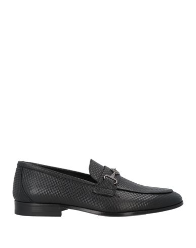 Shop Roberto Cavalli Man Loafers Black Size 8 Soft Leather