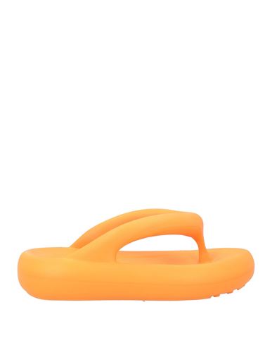 Axel Arigato Woman Thong Sandal Orange Size 6.5 Rubber In Multi