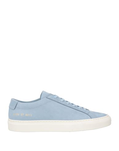 Common Projects Woman By  Woman Sneakers Sky Blue Size 10 Soft Leather