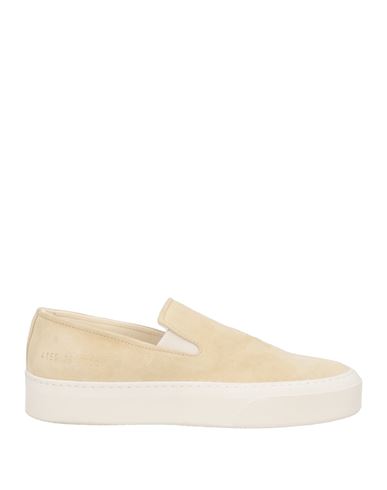 Common Projects Woman By  Woman Sneakers Beige Size 6 Leather In Beige