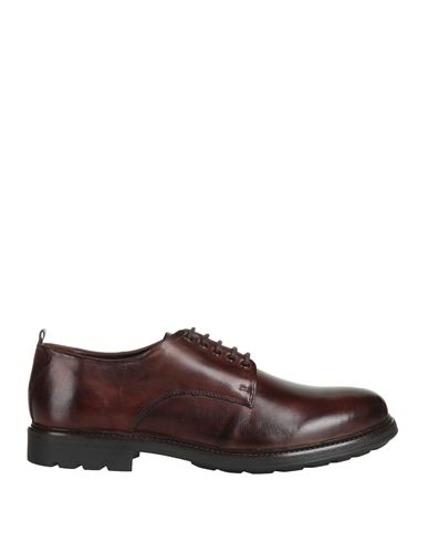Cafènoir Man Lace-up Shoes Dark Brown Size 9 Soft Leather