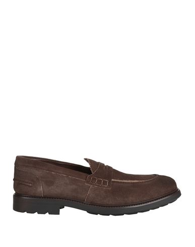 Cafènoir Man Loafers Dark Brown Size 9 Soft Leather