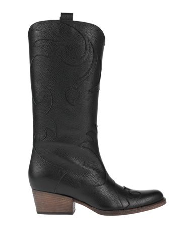 Antonio Barbato Woman Knee Boots Black Size 9 Soft Leather