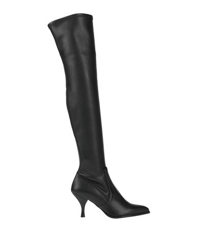 Zinda Woman Knee Boots Black Size 9 Soft Leather