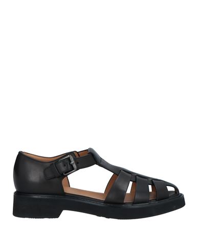 Shop Church's Woman Sandals Black Size 8 Calfskin