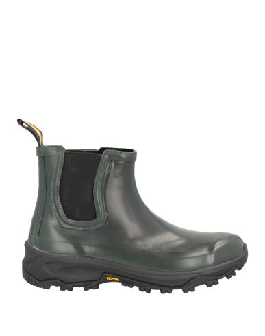 K-way Woman Ankle Boots Dark Green Size 10 Rubber