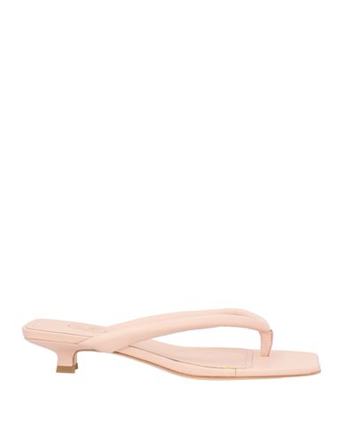 Ash Woman Thong Sandal Light Pink Size 11 Soft Leather