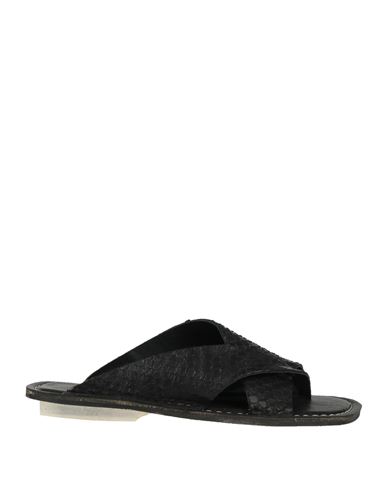 Ixos Woman Thong Sandal Black Size 7 Soft Leather
