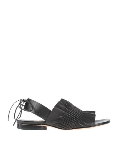 Ixos Woman Sandals Black Size 5 Leather