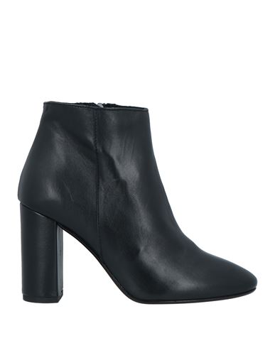 Rebel Queen Woman Ankle Boots Dark Brown Size 11 Soft Leather In Black