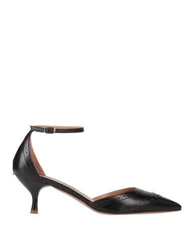 Lac Milano Woman Pumps Black Size 6 Calfskin In Multi