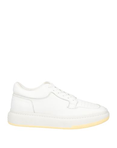 Mm6 Maison Margiela Man Sneakers White Size 9.5 Leather