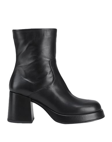 Lemaré Woman Ankle Boots Black Size 7 Soft Leather