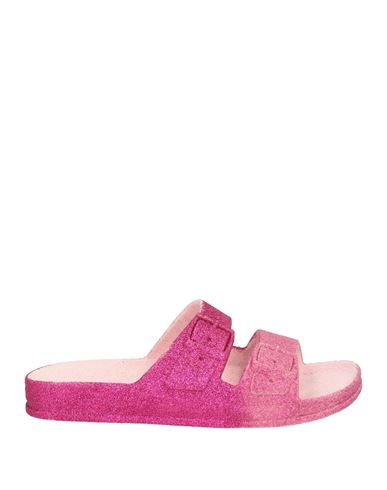 Cacatoes Cacatoès Woman Sandals Fuchsia Size 6 Pvc - Polyvinyl Chloride In Pink
