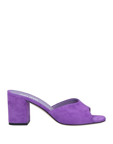 Paris Texas Woman Sandals Purple Size 10 Soft Leather
