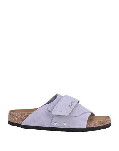 Birkenstock Woman Sandals Lilac Size 10 Soft Leather In Purple