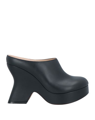 Shop Loewe Woman Mules & Clogs Black Size 7 Soft Leather