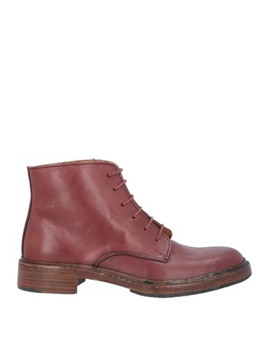 Astorflex Woman Ankle Boots Burgundy Size 8 Soft Leather