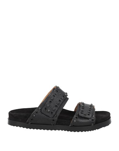 Shop Damy Man Sandals Black Size 8 Soft Leather