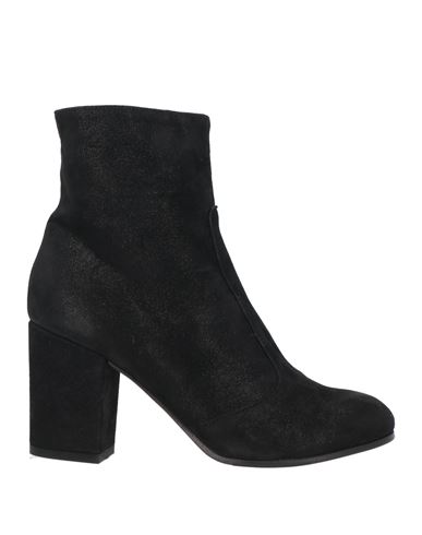 Nenette Woman Ankle Boots Black Size 10 Soft Leather