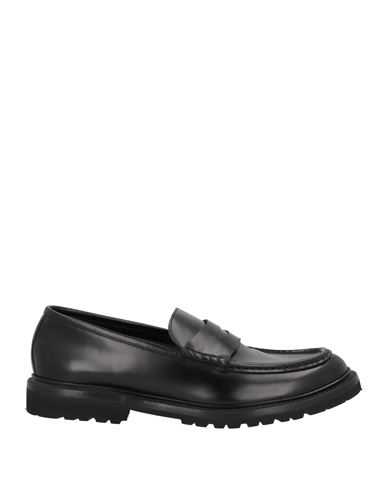 Shop Barrett Man Loafers Black Size 12 Soft Leather