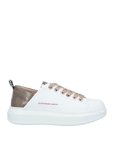 Alexander Smith Woman Sneakers White Size 11 Textile Fibers