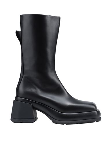Miista Woman Knee Boots Black Size 10.5 Calfskin