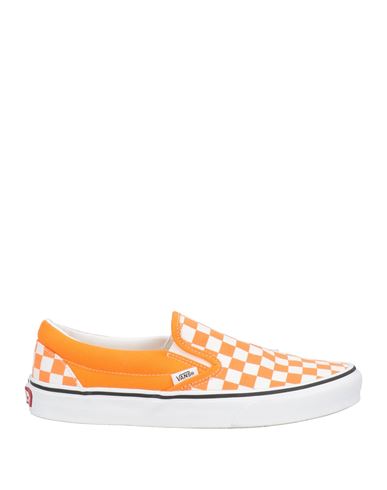 Vans Man Sneakers Orange Size 10.5 Textile Fibers