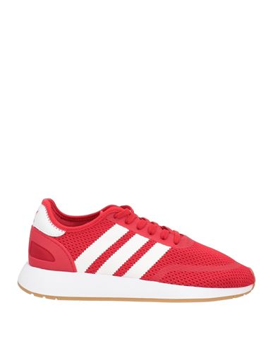 Adidas Originals Man Sneakers Red Size 9 Textile Fibers