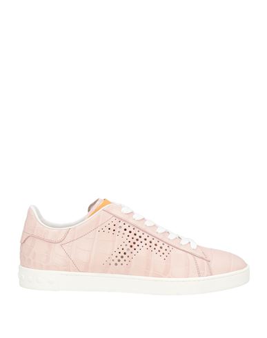Tod's Woman Sneakers Pink Size 6 Leather