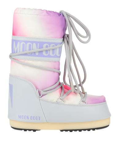 Moon Boot Babies'  Mb Icon Tie Dye Toddler Girl Ankle Boots Light Grey Size 10c Textile Fibers