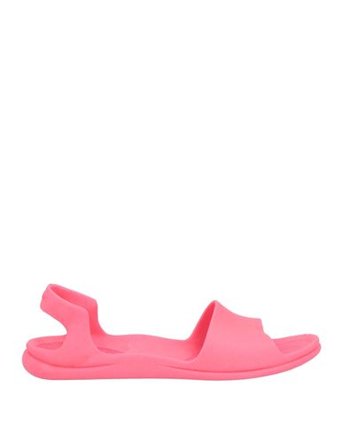 Blipers Woman Sandals Fuchsia Size 11 Rubber In Pink