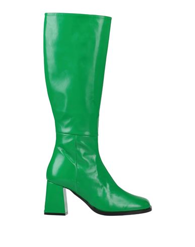 Ncub Woman Boot Green Size 11 Leather