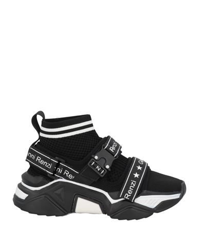 Gianni Renzi®  Couture Gianni Renzi Couture Woman Sneakers Black Size 9 Textile Fibers