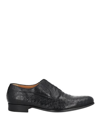 A.testoni A. Testoni Man Lace-up Shoes Black Size 12.5 Leather