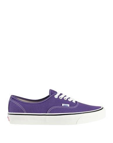 Vans Man Sneakers Purple Size 12 Textile Fibers