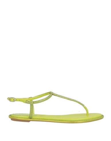 Sandalias de dedo Mujer Verde lima 36,36.5,37 Mujer