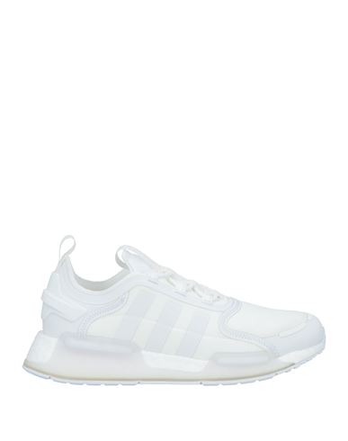 Adidas Originals Man Sneakers Cream Size 10 Textile Fibers In White