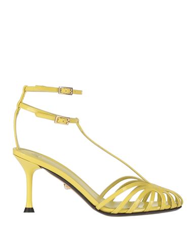 Alevì Milano Aleví Milano Woman Sandals Yellow Size 7 Leather