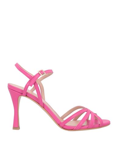 Silk-ó Woman Sandals Fuchsia Size 7 Leather In Pink