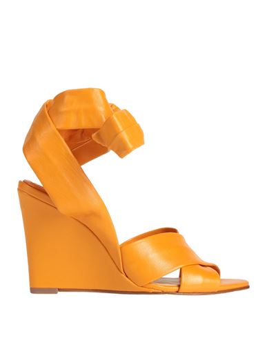 Tory Burch Woman Sandals Mandarin Size 10 Leather